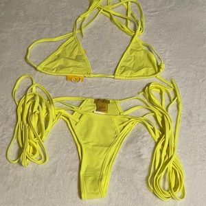 NEW. Women’s Two- Piece Fringe Bikini
